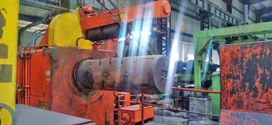 48" x .045" Herr Voss, Cut-To-Length line, coil car, uncoiler, precision leveler - Image 5