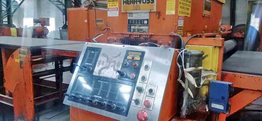 48" x .045" Herr Voss, Cut-To-Length line, coil car, uncoiler, precision leveler - Image 8