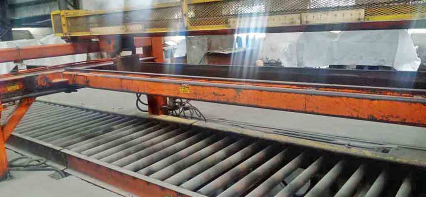 48" x .045" Herr Voss, Cut-To-Length line, coil car, uncoiler, precision leveler - Image 10