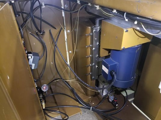 23 Spindle, Ritter #R-46VH, construction boring machine, 3 HP, 6 fence/4 table stops, 1994 - Image 7