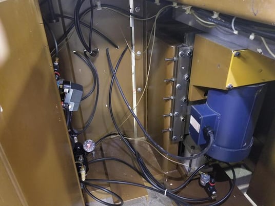 23 Spindle, Ritter #R-46VH, construction boring machine, 3 HP, 6 fence/4 table stops, 1994 - Image 9