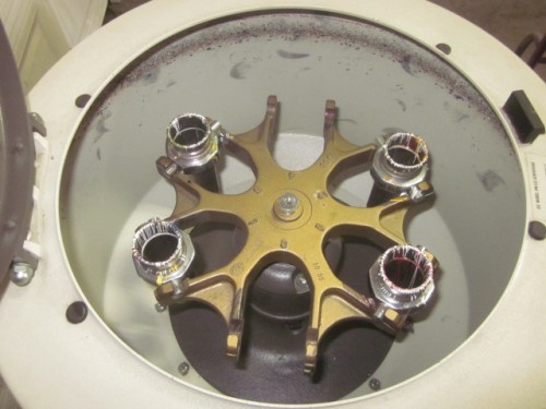 IEC #HN-S-II, Lab Centrifuge, Single phase, 115 Volts, 2.5 Amps, 1/7 HP, on/off brake control, Variable Speed - Image 4