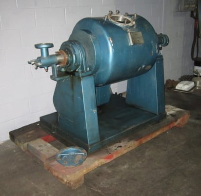 1' 9.5" x 20" Patterson, Ball Mill/Reactor, 21.5" diameter x 20" Straight Wall plus Dished ends, 8 HP, 1977 - Image 2