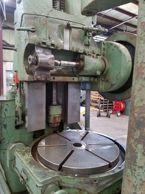 Gould & Eberhardt #60-S, gear cutter, 72" max diameter gear, 34" table diameter, tailstock - Image 3
