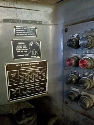 Gleason #J2ST, gear cutter sharpener, for 4.25" coniflex cutters - Image 5