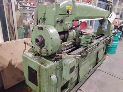 Barber-Colman #16-56 type A, horizontal gear hobber, dual thread worm, 56" cut length, good - Image 3