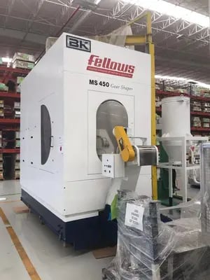 Fellows #MS450-650/125, 6-Axis guideless CNC gear shaper, 25.5" dia., 5" stroke, in plant, 2007 - Image 2