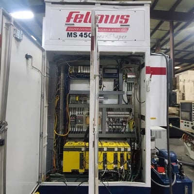 Fellows #MS450-650/125, 6-Axis guideless CNC gear shaper, 25.5" dia., 5" stroke, in plant, 2007 - Image 8