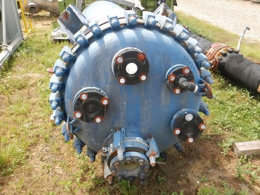 600 gallon Tycon, glass lined receiver, 36" dia. x 11' straight side, 50 psi/FV @ 450&deg;F - Image 4