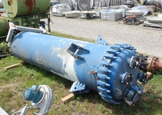 600 gallon Tycon, glass lined receiver, 36" dia. x 11' straight side, 50 psi/FV @ 450&deg;F - Image 8