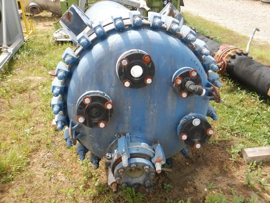 600 gallon Tycon, glass lined receiver, 36" dia. x 11' straight side, 50 psi/FV @ 450&deg;F - Image 9