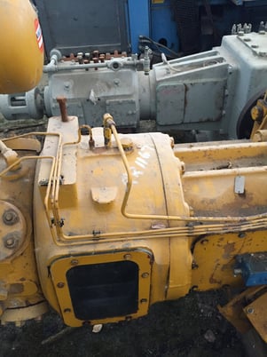 Chicago Pneumatic #6-FF650A, S/N 97219 Compressor Frame - Image 2