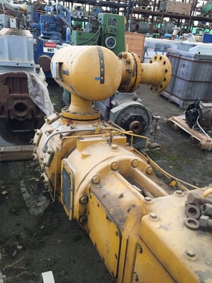 Chicago Pneumatic #6-FF650A, S/N 97219 Compressor Frame - Image 3