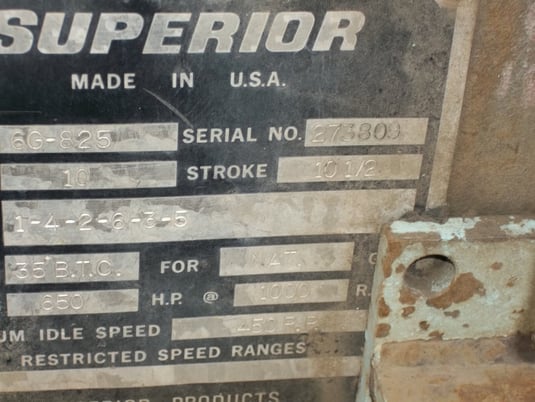 White Superior #6G825/W64, Package Compressor Frame - Image 7