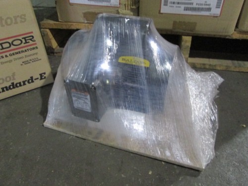 1 HP 3450 RPM Baldor #VL3509, Frame 56C, TEFC, single phase, 115/230 Volts, new in box (21 available) - Image 3