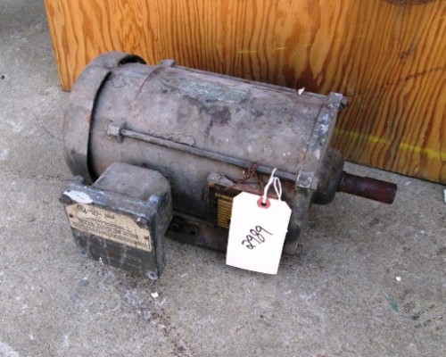2 HP 1725 RPM Baldor, Frame 145T, 6.5-6.2/3.1 Amps, U.L. Tagged, 208-230/460 Volts - Image 1
