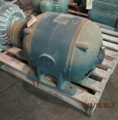 25 HP 1740 RPM Crooker Wheeler, 220/440 Volts - Image 2