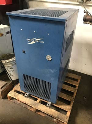 100 cfm, Great Lakes #ERF-100A-116, Refridgerated Air Dyer, 5/8 HP, #6367 - Image 1