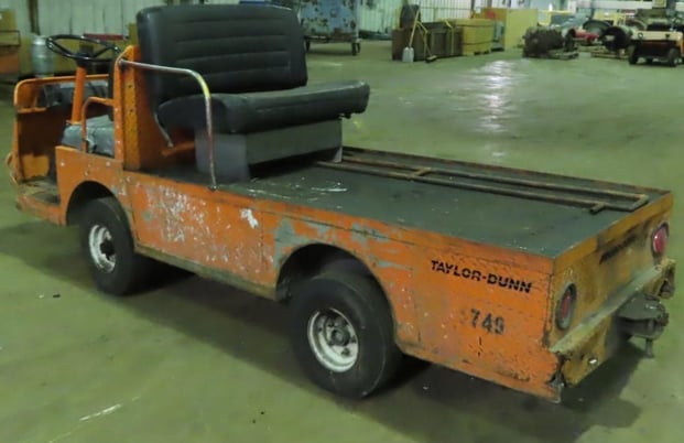 Taylor Dunn Utility Truck, Model #: B2-48, S/N 169992 - Image 4
