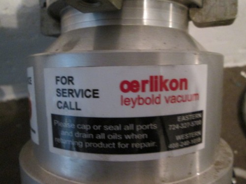 Leybold Heraeus #Turbo-Vac-151, Vacuum pump, Serial #A941100021 85630 - Image 2