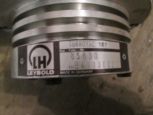 Leybold Heraeus #Turbo-Vac-151, Vacuum pump, Serial #A941100021 85630 - Image 4