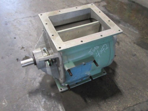 12" x 15" SEMCO, Rotary Airlock, Stainless Steel, 15" wide, 12" F-B, 2" diameter shaft, No drive included, - Image 5