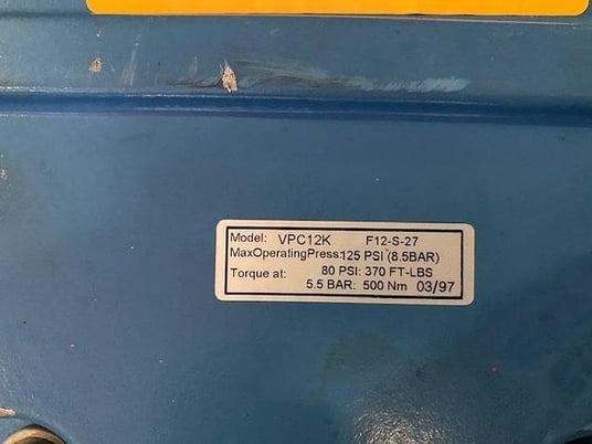 Jamesbury #VPC12K, pneumatic actuator w/12" Stainless Steel valve, 125 psi (2 available) - Image 2