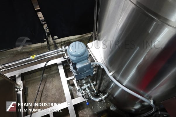 Morcos / Mrs. Calls Candy #AWK1000, Stainless Steel skid mounted melt tank, temperng system with seld - Image 2