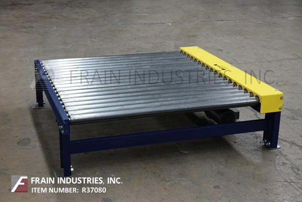 52" wide x 5' long, Alba Manufacturing Inc., powered pallet roller conveyor, 3/4 HP motor - Image 2