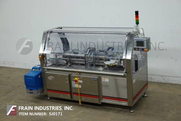 Delkor #Capstone-Series, thru spindle coolant, Stainless steel, top carton closer, hot melt glue sealer rated - Image 1