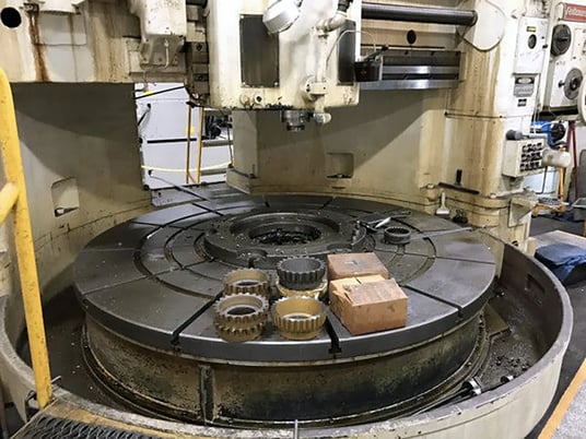 Fellows #70-15, gear shaper, 84" table diameter, 70" pitch diameter, 15" face width, 19.12 stroke length, 1989 - Image 4