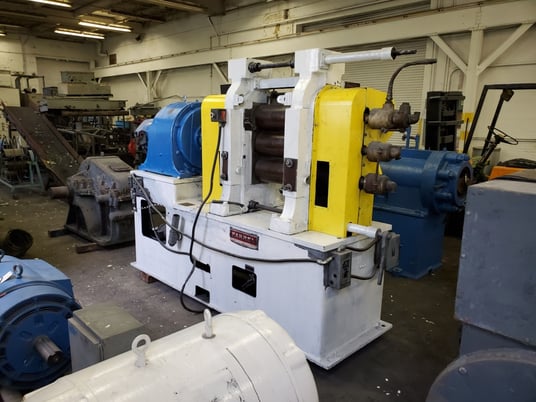 8" x 16" Farrel, 4-roll inverted " L" calender, 15 HP, direct drive, cabinet style - Image 2