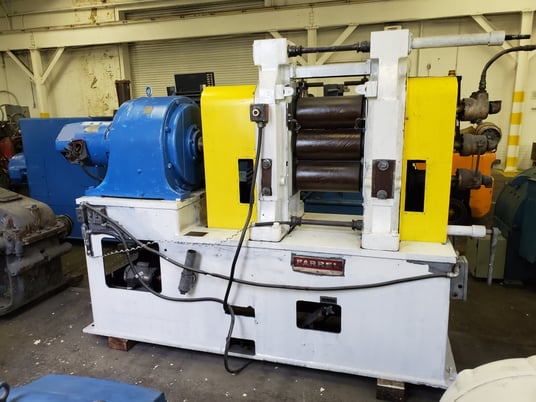 8" x 16" Farrel, 4-roll inverted " L" calender, 15 HP, direct drive, cabinet style - Image 4