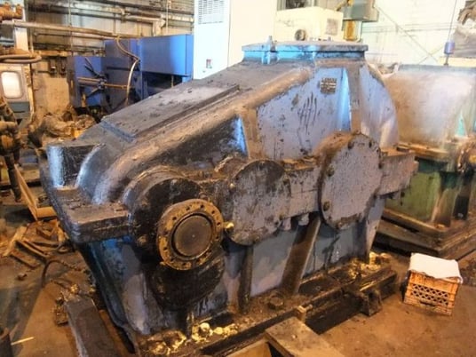 200 HP @ 870 RPM, Alten #DG-990S-2-47, gearbox, parallel shaft, 46.77:1 ratio - Image 5