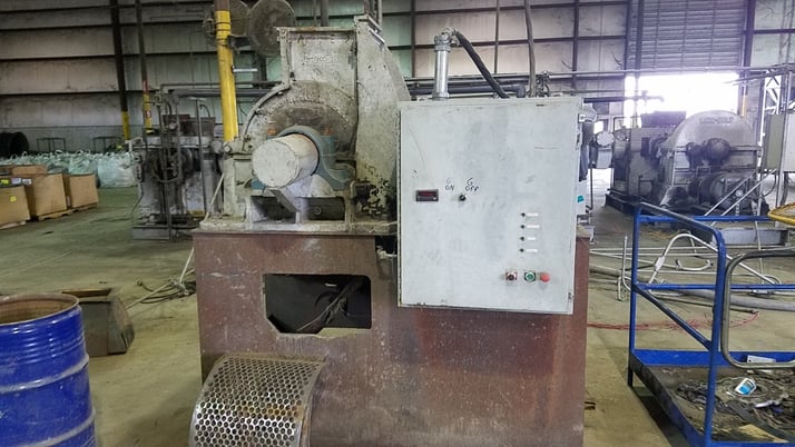 Mitts & Merrill Hog Mill, 5/8" screen, 150 HP, 895 RPM, mounted in unitized base - Image 5