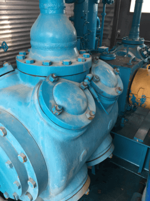 145 HP @ 1800 RPM, Caterpillar #G3306NA, Chicago Pneumatic FE 332A Compressor Package - Image 2