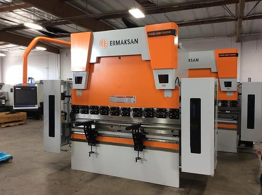 66 Ton, Ermaksan #PB-1270x60, 4.1' overall, 39.4" between housing, 6.7" stroke, 13.8" throat, 15.2" daylight - Image 1