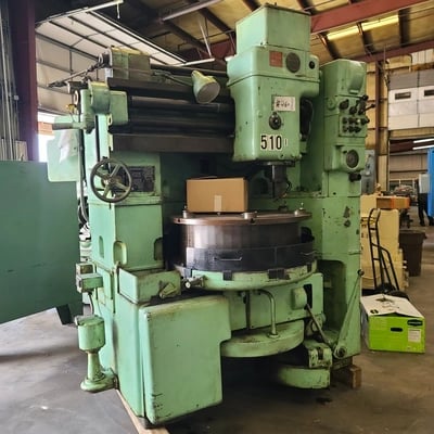 Fellows #36-6, vertical gear shaping machine with cutter elevation, 40" dia., 16.5" riser, 14" high riser - Image 4