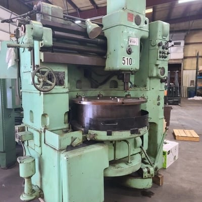 Fellows #36-6, vertical gear shaping machine with cutter elevation, 40" dia., 16.5" riser, 14" high riser - Image 5