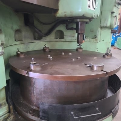 Fellows #36-6, vertical gear shaping machine with cutter elevation, 40" dia., 16.5" riser, 14" high riser - Image 6