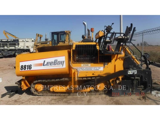 Lee-Boy 8816, Asphalt Paver, 1600 hours, S/N: 48712, 2009 - Image 1