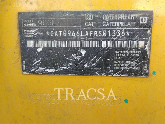 Caterpillar 966L, Wheel Loader, 12490 hours, S/N: FRS01336, 2017 - Image 10