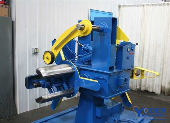 2500 lb. American Steel Line #70, double end coil reel, 18" width, 60" outside dimensions, 14"-21" ID, 1990 - Image 4