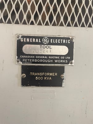 500 KVA General Electric, multi-tap dry type transformer - Image 2