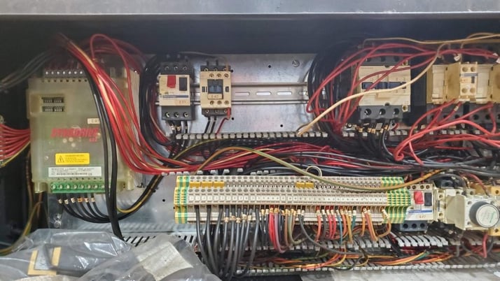 20 Ton, Kone, 57' lift, class D, VFD trolley, 108" gauge, 460 V., 2006, #2316 - Image 3