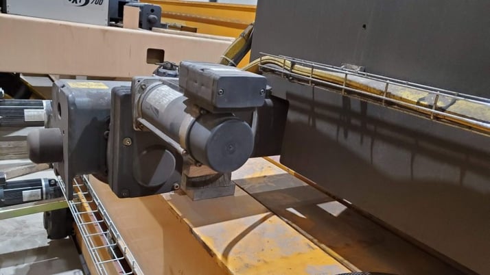 20 Ton, Kone, 57' lift, class D, VFD trolley, 108" gauge, 460 V., 2006, #2316 - Image 4