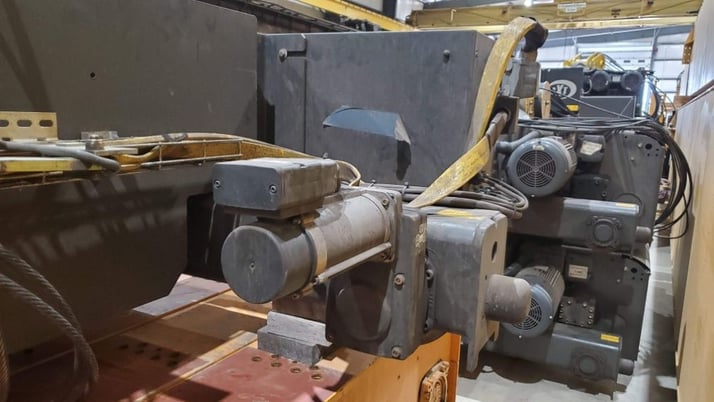 20 Ton, Kone, 57' lift, class D, VFD trolley, 108" gauge, 460 V., 2006, #2316 - Image 5