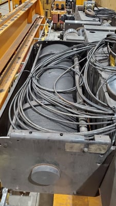 20 Ton, Kone, 57' lift, class D, VFD trolley, 108" gauge, 460 V., 2006, #2316 - Image 7