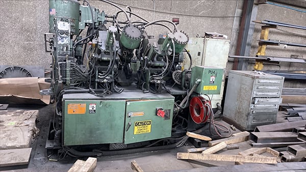 6" x 6" x 5/8" Peddinghaus #Anglematic, angle line, 1997 - Image 1