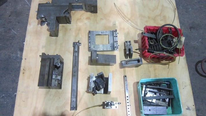 Baird #104, multi-slide, 1/32" thick, 7/8" strip width, 4-1/4" feed length, 110-550 PPM, 1.5 HP - Image 6